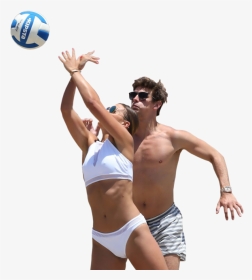 Png People At The Beach , Png Download - People Playing Volley Png, Transparent Png, Transparent PNG