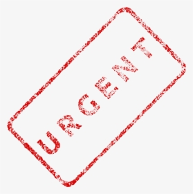 Urgent Stamp Clipart, HD Png Download, Transparent PNG