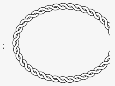 Oval Clipart Rope - Ornament Circle Vector Free, HD Png Download, Transparent PNG