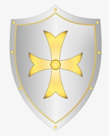 Shield,symmetry,symbol - Knights Shields Clipart, HD Png Download, Transparent PNG