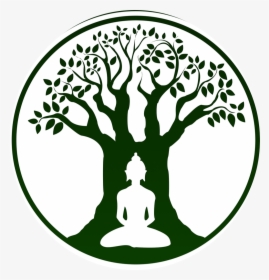 Transparent Buddha Clipart - Easy Bodhi Tree Drawing, HD Png Download, Transparent PNG