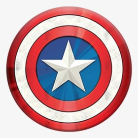 Captain America Shield Icon Pop Socket - Captain America Logo, HD Png Download, Transparent PNG
