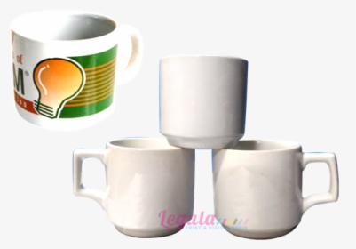 Mug Coating White Jazz Junior Legala - Cup, HD Png Download, Transparent PNG