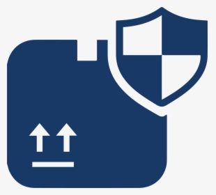 Delivery Pack Security Symbol With A Shield - Portable Network Graphics, HD Png Download, Transparent PNG