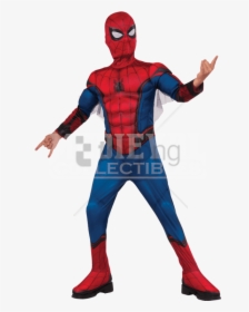 Free Png Download Spiderman Homecoming Costume For - Kids Spiderman Costume, Transparent Png, Transparent PNG