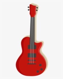 Ukulele Vector Acoustic Guitar Neck - Gibson Les Paul Snakeskin, HD Png Download, Transparent PNG