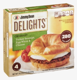 Jimmy Dean Turkey Sausage Croissant, HD Png Download, Transparent PNG