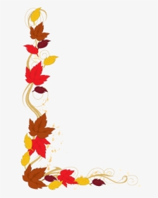 Fall Clip Art Fall Leaves Clip Art Item 4 Vector Magz - Transparent Border Fall Leaves, HD Png Download, Transparent PNG