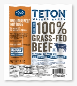 Hot Dogs - Teton Waters Beef Sausage, HD Png Download, Transparent PNG