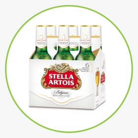 Stella Artois 6pk, HD Png Download, Transparent PNG