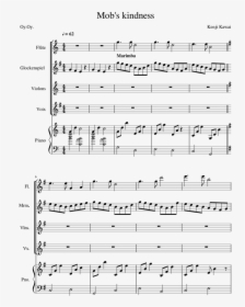 Through The Fire And Flames Clarinet Sheet Music, HD Png Download, Transparent PNG