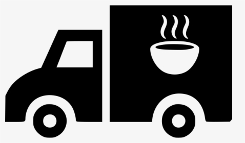 Delivery Food - Food Delivery Png Icon White, Transparent Png, Transparent PNG