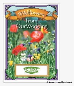 Wildflowers From Our Wedding Seed Packet - Wildflower Seed Packets, HD Png Download, Transparent PNG