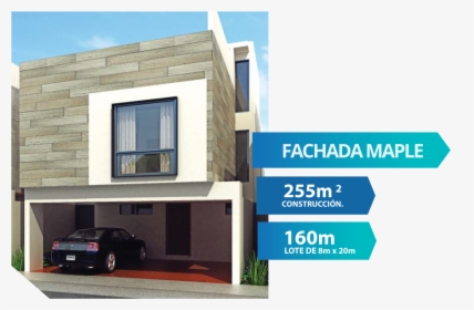 Fachadamaple - Architecture - House, HD Png Download, Transparent PNG
