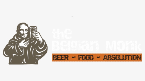 Transparent Stella Beer Png - Monk With Beer Illustration, Png Download, Transparent PNG
