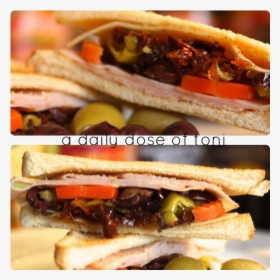 Italian Turkey Sandwich - Fast Food, HD Png Download, Transparent PNG