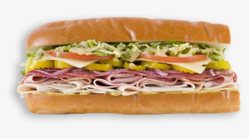 Italian Sub - Ham And Cheese Sandwich French Baguette, HD Png Download, Transparent PNG