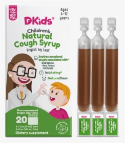 Dr Kids Natural Cough Syrup 6-12 - Cought And Chest Congestion, HD Png Download, Transparent PNG