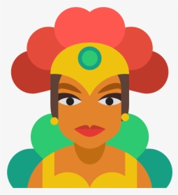 Hula Girl Icon Free Download Png And - Brazil Carnival Icon Png, Transparent Png, Transparent PNG