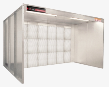 Open Front Paint Booth - Open Face Spray Booth, HD Png Download, Transparent PNG