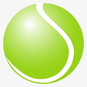 Tennis Ball Png Clipart - Circle, Transparent Png, Transparent PNG