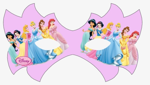 Máscara De Las Princesas Disney Para Imprimir Gratis - Mascaras De Carnaval De Princesas, HD Png Download, Transparent PNG
