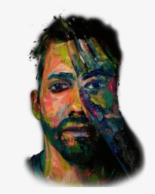 Facepaint - David Blaine - Self-portrait, HD Png Download, Transparent PNG