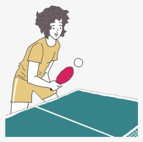 Table Tennis Ping Pong Deam - Ping Pong, HD Png Download, Transparent PNG