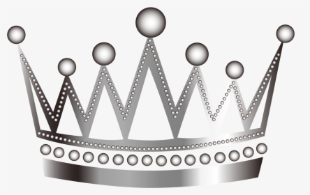 Metal - Prince Silver Crown Png, Transparent Png, Transparent PNG