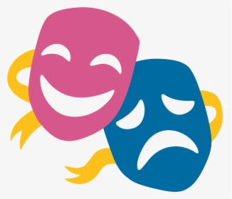 Emoji Teatro Png, Transparent Png, Transparent PNG
