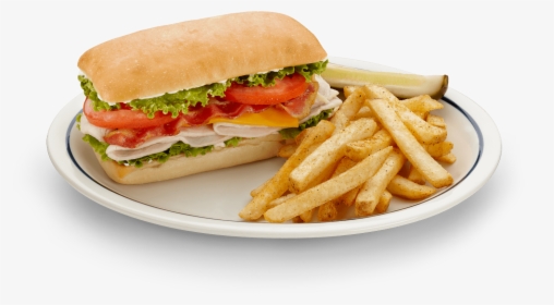 Submarine Sandwich And Fries, HD Png Download, Transparent PNG