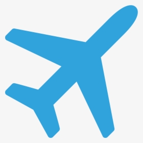 Transparent Airplane Icon Png - Blue Airplane Icon Png, Png Download, Transparent PNG
