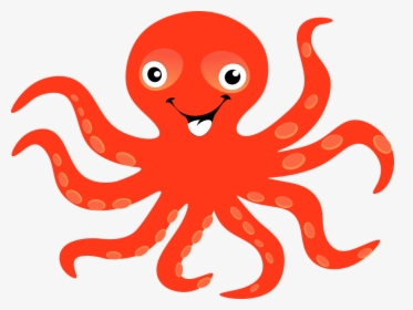 Clip Art Polvo Desenho Png - Transparent Background Octopus Clipart, Png Download, Transparent PNG