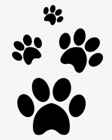 Pets Paws - Heart Paw Print Silhouette, HD Png Download, Transparent PNG