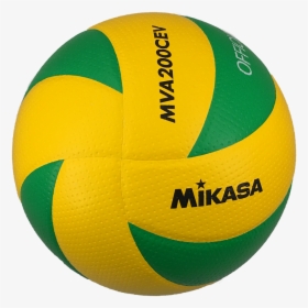 Transparent Yellow Ball Png - Balon Mikasa Mva 200 Cev, Png Download, Transparent PNG