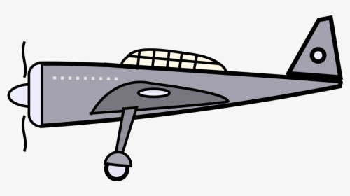 Cartoon Plane Transparent Background, HD Png Download, Transparent PNG
