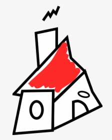 Simple Sketch House Png, Transparent Png, Transparent PNG