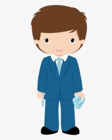 Vector Transparent Stock Boys In Their First - Clip Art Communion Boy Png, Png Download, Transparent PNG