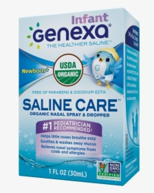 Infant Organic Nasal Spray & Dropper Saline Care - Best Medicine Of Stress, HD Png Download, Transparent PNG