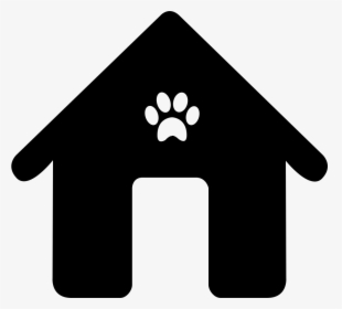 Clip Art Doghouse Clipart Black And White - Dog House Vector Png, Transparent Png, Transparent PNG