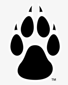 Paw,snout,clip Art,logo,black And White,graphics,whiskers - Un Logo De Lobo, HD Png Download, Transparent PNG