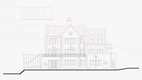 Heptonstall House Elevation - Arch, HD Png Download, Transparent PNG
