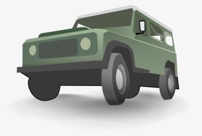 Jeep, Green, Automobile, Transportation, Vehicle, Drive - 4wd Clipart, HD Png Download, Transparent PNG