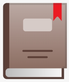 Closed Book Icon - Book Closed Icon, HD Png Download, Transparent PNG