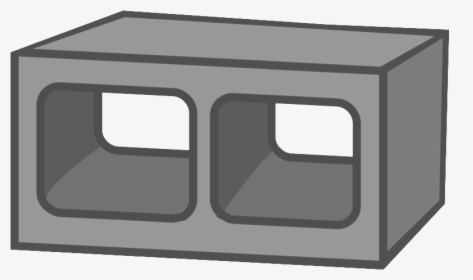 Block Clipart Cinder Block - Concrete Block Clipart, HD Png Download, Transparent PNG