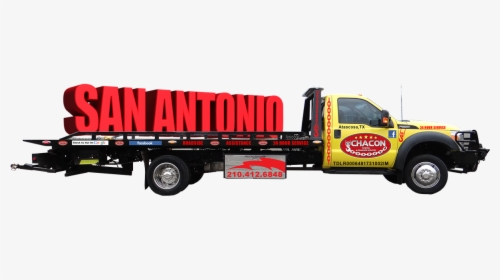 Chacon Towing Flatbed - Trailer Truck, HD Png Download, Transparent PNG