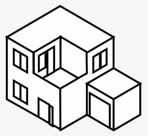 House Vector Art Clipartsco - Drawing House, HD Png Download, Transparent PNG
