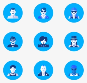 Urban Tribes - Icon For People Blue, HD Png Download, Transparent PNG