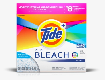Tide Plus Bleach En Polvo - Tide Detergent, HD Png Download, Transparent PNG