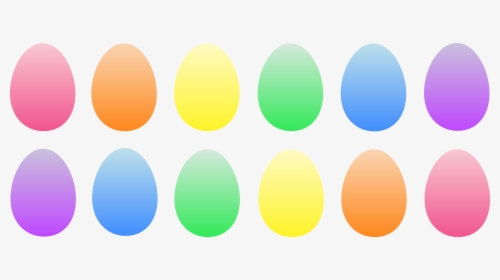 Easter - Egg - Clipart - Easter Egg One Color, HD Png Download, Transparent PNG